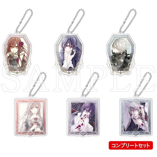 【漫画商店】アクリルキーホルダー(樋野まつり/ヴァンパイア騎士/コンプリートセット）