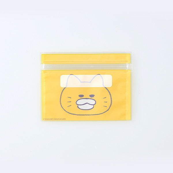 【ノラネコぐんだん】 ジッパーバッグ（ノラネコいっぱい）