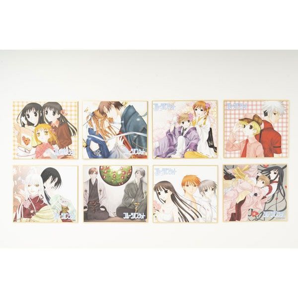 【漫画商店】ミニ色紙（高屋奈月/フルーツバスケット/コンプリートBOX）
