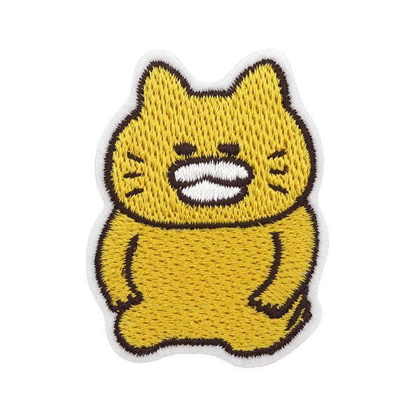 【ノラネコぐんだん】刺繍ワッペン（はんせい）