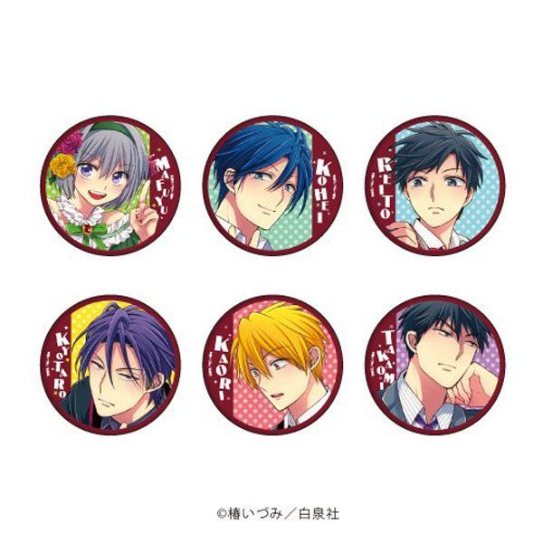 【漫画商店】缶バッジ（椿いづみ/俺様ティーチャー/ブラインド/単品(全6種)）