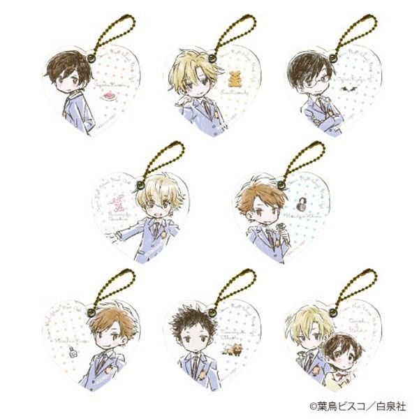 【漫画商店】キャラレザーチャーム（葉鳥ビスコ/桜蘭高校ホスト部/ブラインド/単品(全8種)）