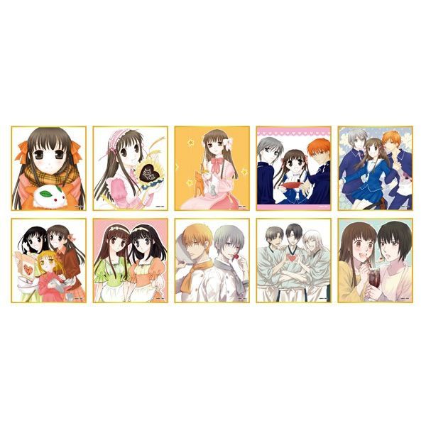【漫画商店】カフェコレクション　トレーディングミニ色紙(高屋奈月/フルーツバスケット）