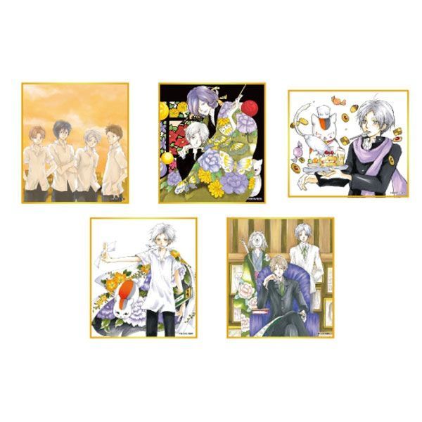 【漫画商店】トレーディングミニ色紙（緑川ゆき/夏目友人帳/単品）