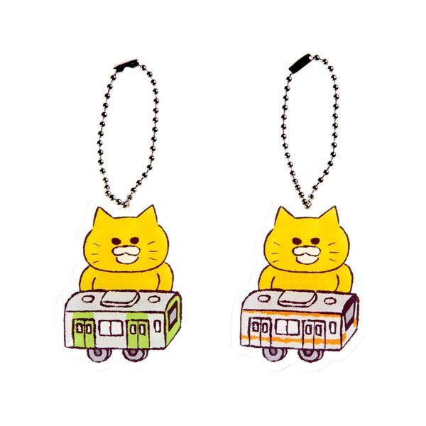 【ノラネコぐんだん】アクリルキーチェーン ※数量限定/やまのてせん