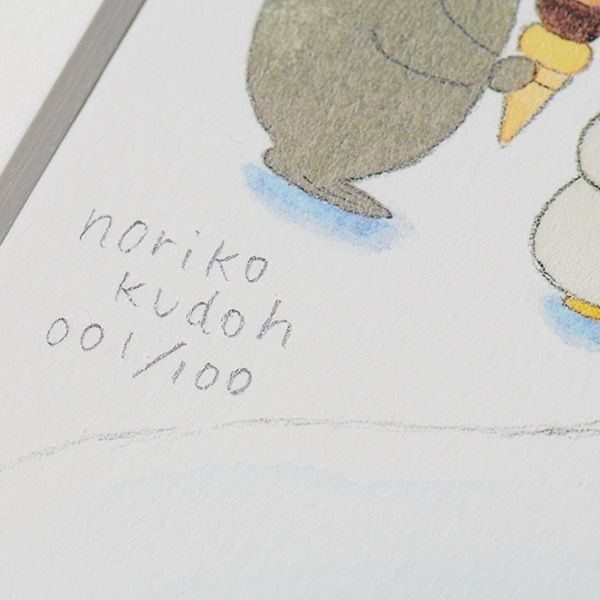 【ノラネコぐんだん】複製原画（アイスのくに）【同梱不可】