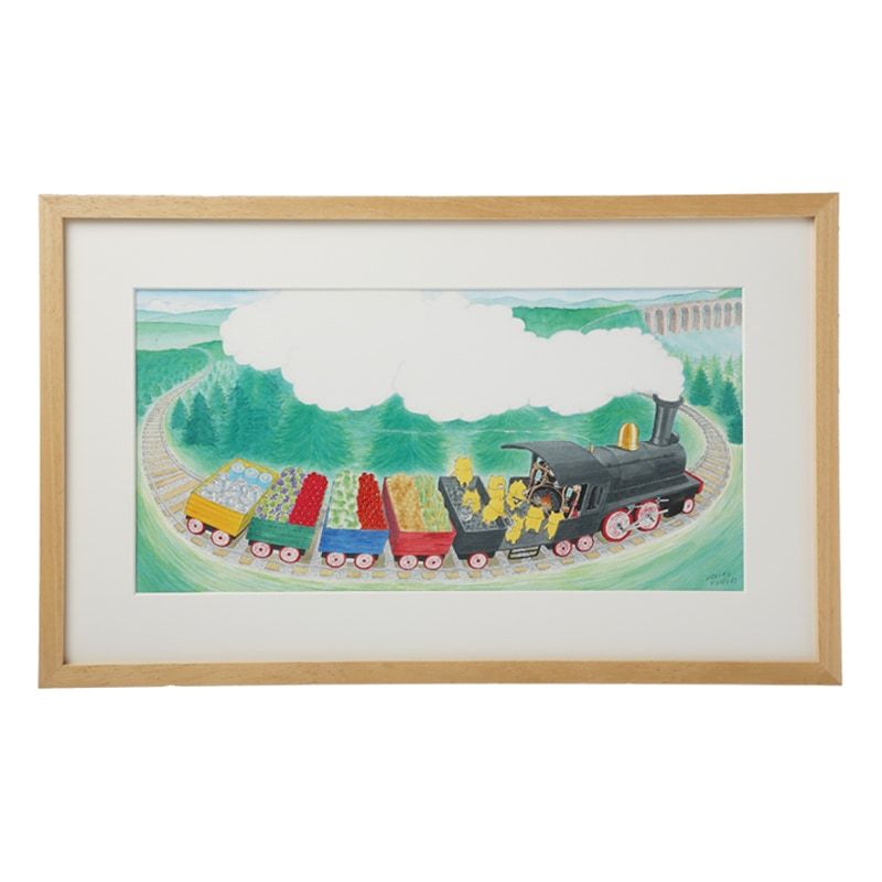 【ノラネコぐんだん】複製原画（きしゃぽっぽ）【同梱不可】