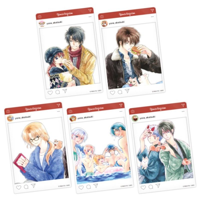 【漫画商店】トレーディングSNS風カード（草凪みずほ/暁のヨナ/単品）