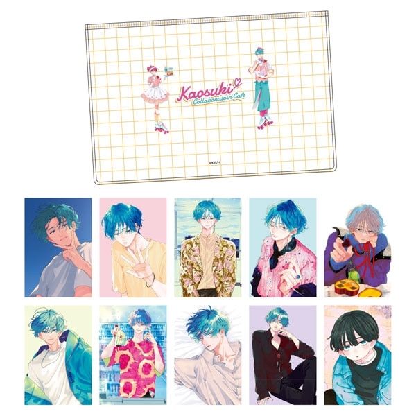 【漫画商店】ビニールポーチ付きイケメンフォトカードセット(安斎かりん/顔だけじゃ好きになりません）