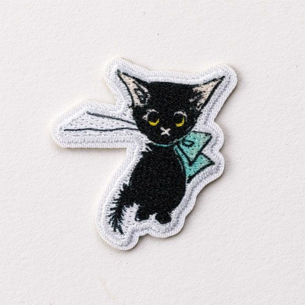 くらはしれい「こねこのトト」ワッペン　こねこのトト