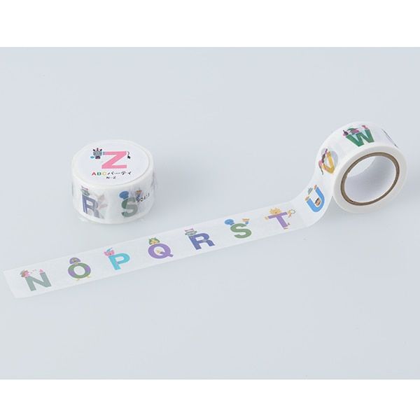 【tupera tupera】マスキングテープ（ABCパーティ）