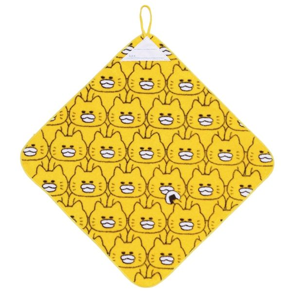 【ノラネコぐんだん】ループ付きタオル