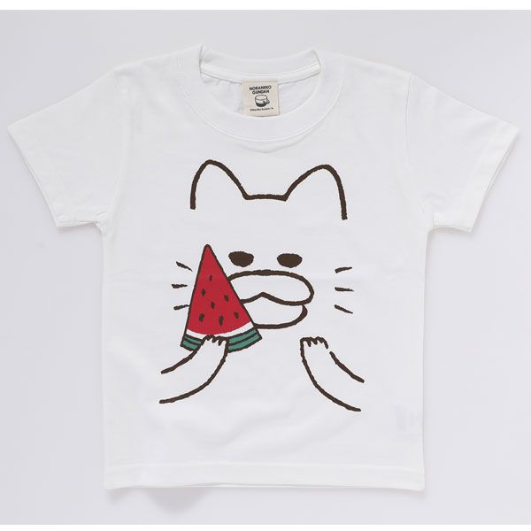 【ノラネコぐんだん】キッズTシャツ（すいか）
