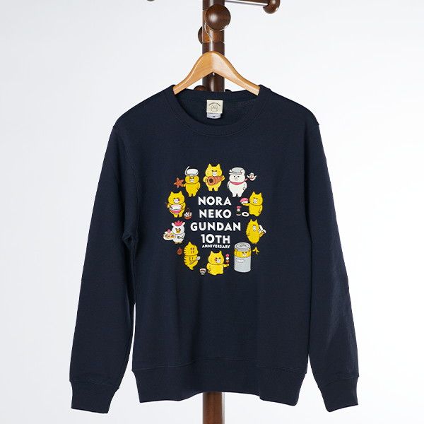 【ノラネコぐんだん】トレーナー（10TH）