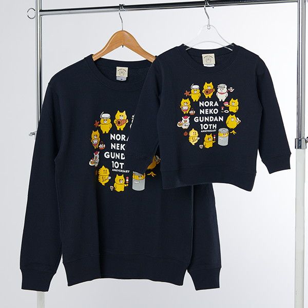 【ノラネコぐんだん】トレーナー（10TH）