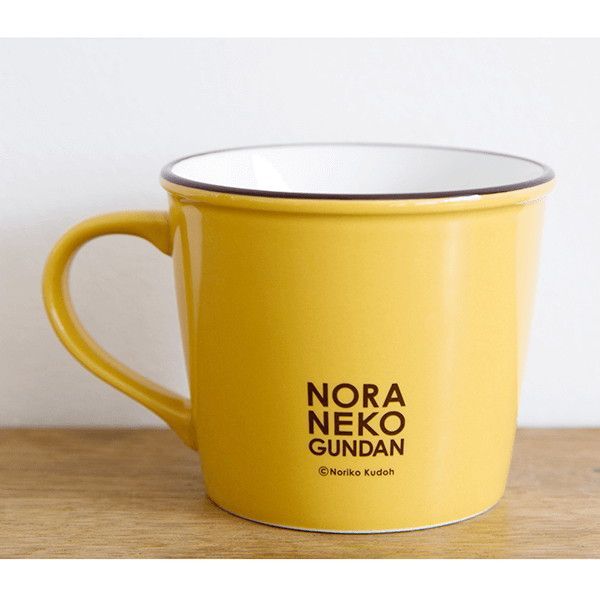 【ノラネコぐんだん】ホーロー風マグ