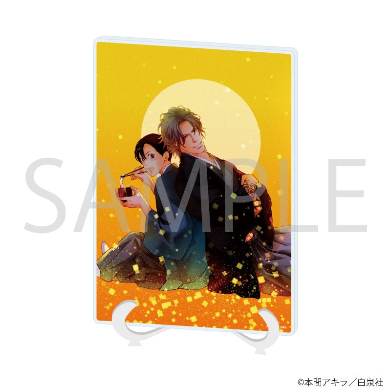 アクリルアートボード(A5サイズ)「花丸漫画100号記念フェア」05/青⇔オレンジ