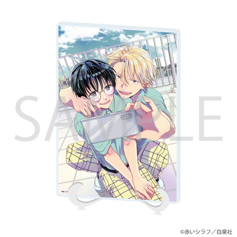 アクリルアートボード(A5サイズ)「花丸漫画100号記念フェア」01/友情バイブレーション