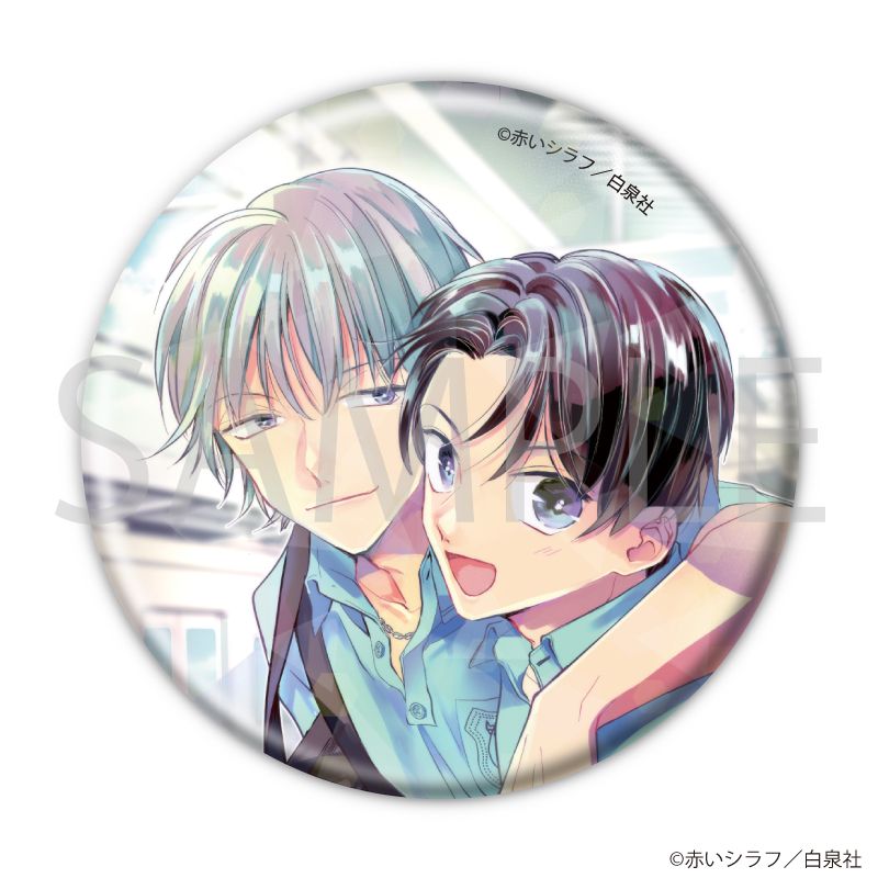 ホログラム缶バッジ(57mm)「花丸漫画100号記念フェア」02/コンプリートセット(全20種)