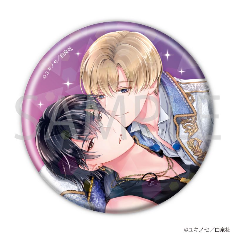 ホログラム缶バッジ(57mm)「花丸漫画100号記念フェア」02/ブラインド(20種)