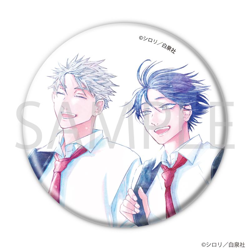 ホログラム缶バッジ(57mm)「花丸漫画100号記念フェア」01/コンプリートセット(全20種)