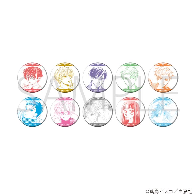 缶バッジ「桜蘭高校ホスト部」05/コンプリートセット(全10種)