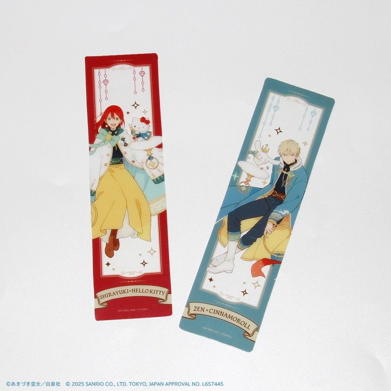 5連クリアしおり「赤髪の白雪姫×サンリオキャラクターズ」01/(コラボイラスト)