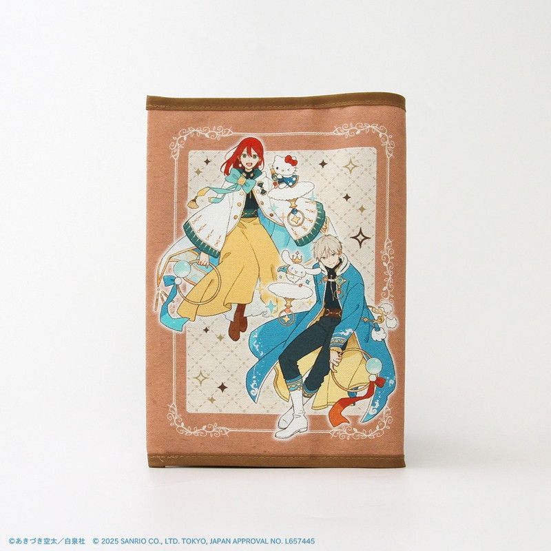 B6ブックカバー「赤髪の白雪姫×サンリオキャラクターズ」01/(コラボイラスト)