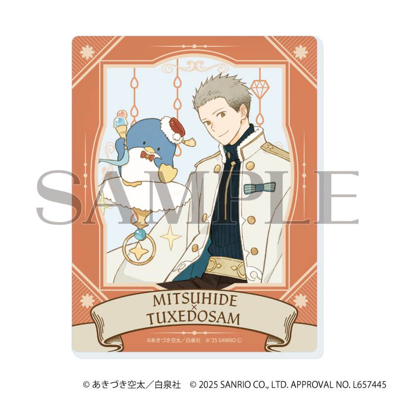 アクリルカード「赤髪の白雪姫×サンリオキャラクターズ」01/コンプリートBOX(全5種)(コラボイラスト)