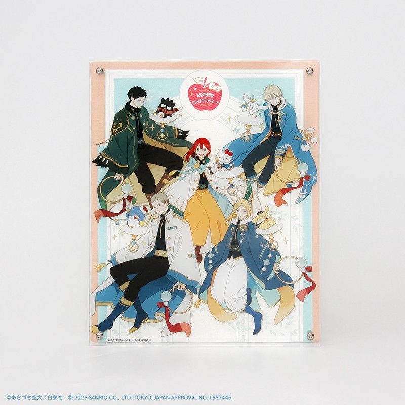 レイヤードグラフ(F3サイズ)「赤髪の白雪姫×サンリオキャラクターズ」01/(コラボイラスト)