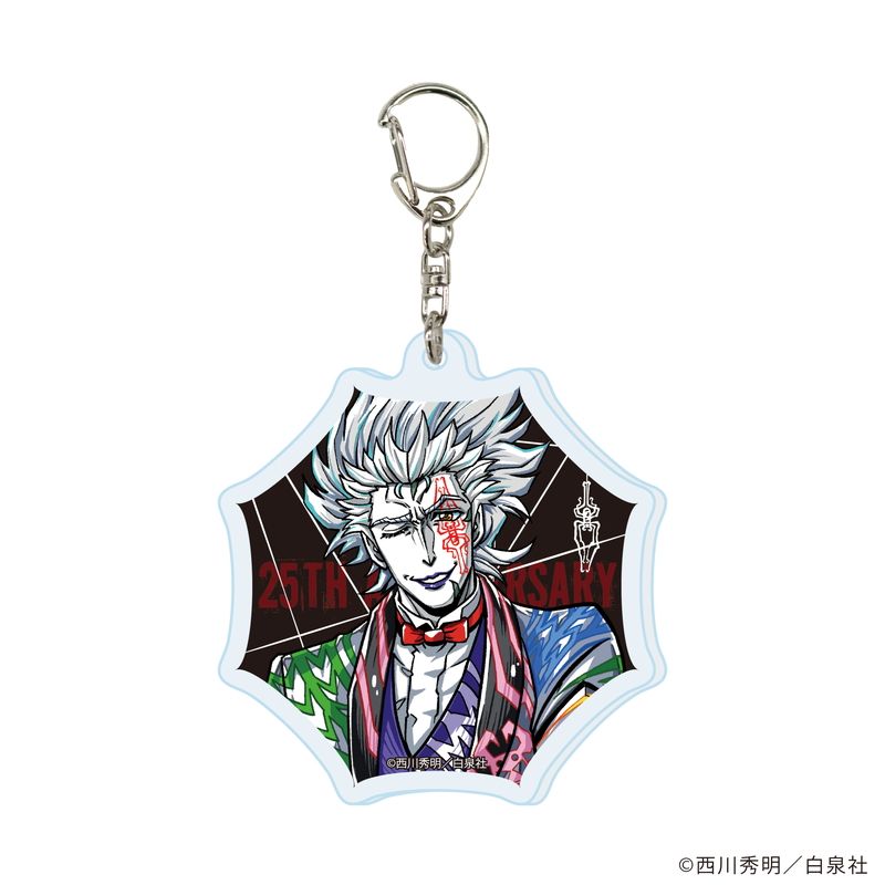 【漫画商店】アクリルキーホルダー（西川秀明/職業・殺し屋。/イカレた銀髪の蜘蛛）