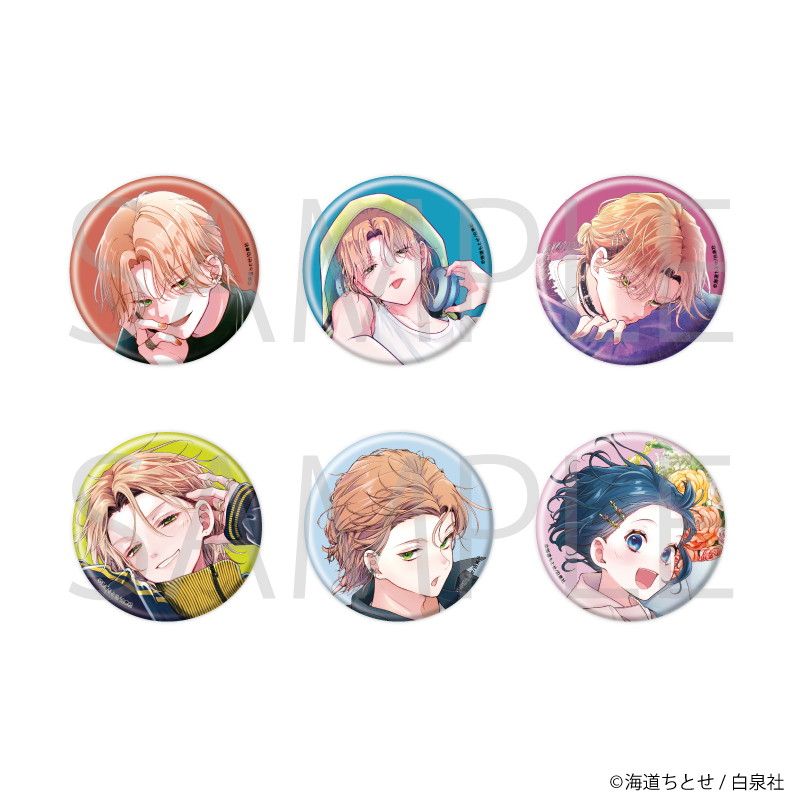 缶バッジ「ウチの万李がお世話になります」01/コンプリートセット(全6種)