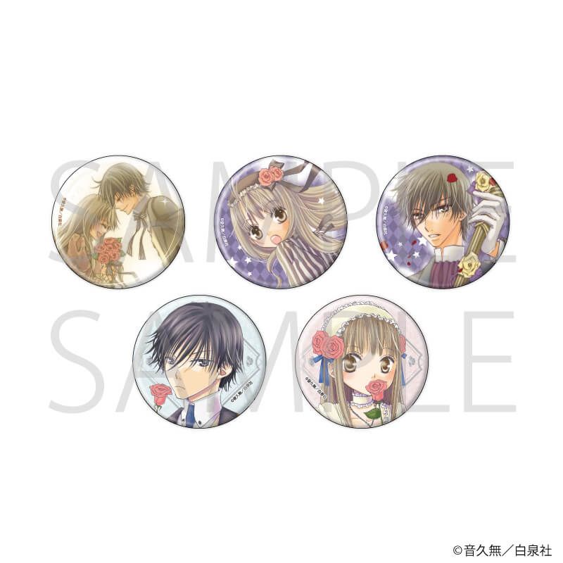 缶バッジ「花と悪魔」01/ブラインド(5種)