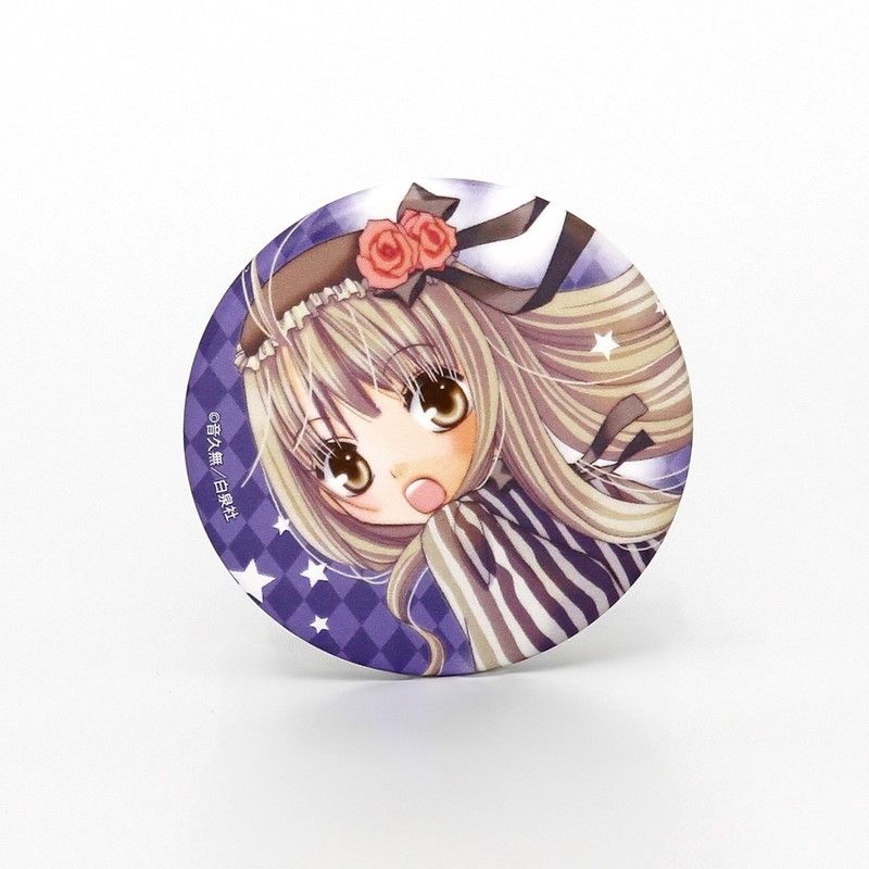 缶バッジ「花と悪魔」01/ブラインド(5種)