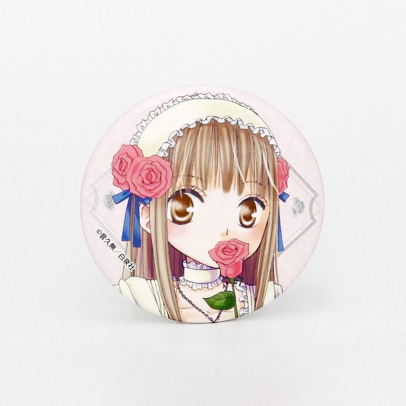 缶バッジ「花と悪魔」01/ブラインド(5種)