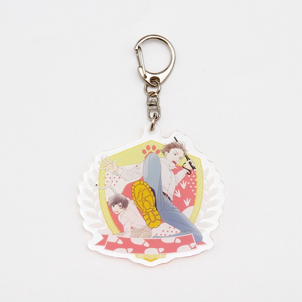 アクリルキーホルダー「下足痕踏んじゃいました」01/コンプリートセット(全8種)