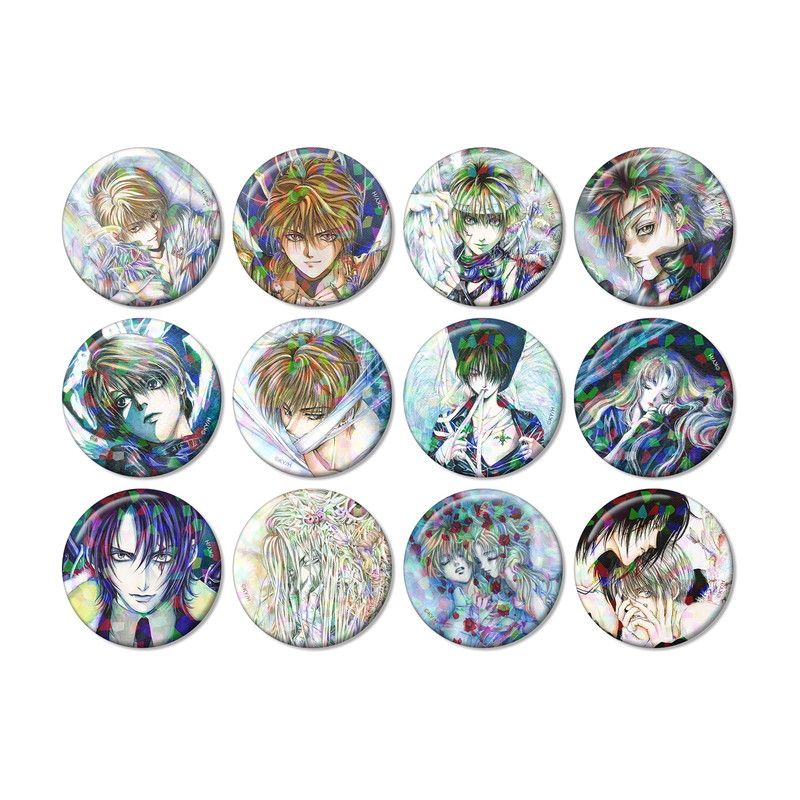 【漫画商店】トレーディングカラーイラストホログラム缶バッジ（由貴香織里/天使禁猟区/BOX）