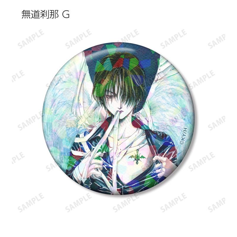 【漫画商店】トレーディングカラーイラストホログラム缶バッジ（由貴香織里/天使禁猟区/BOX）