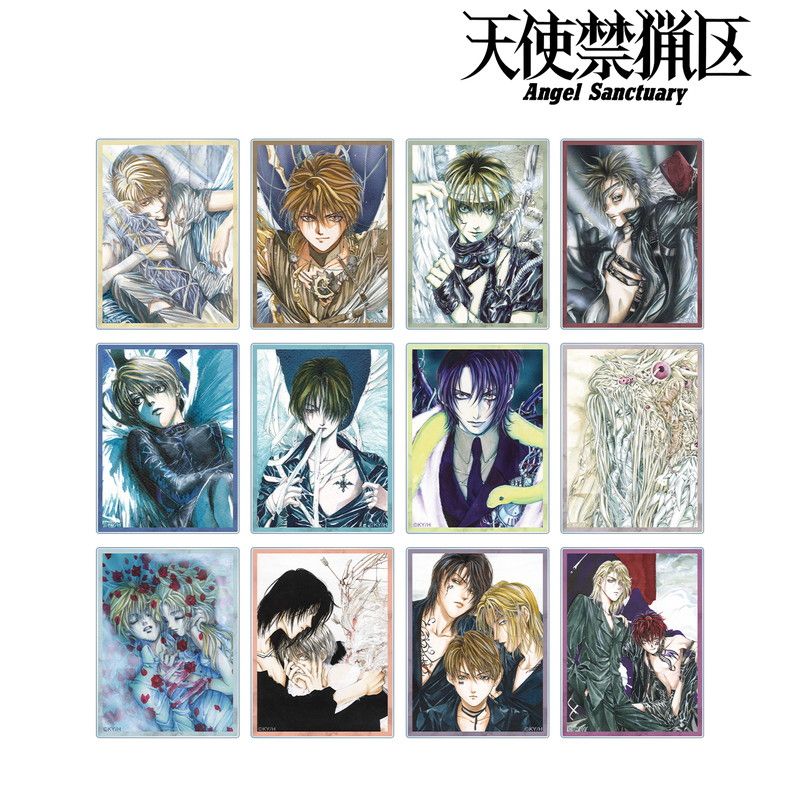【漫画商店】トレーディングカラーイラストアクリルカード（由貴香織里/天使禁猟区/BOX）
