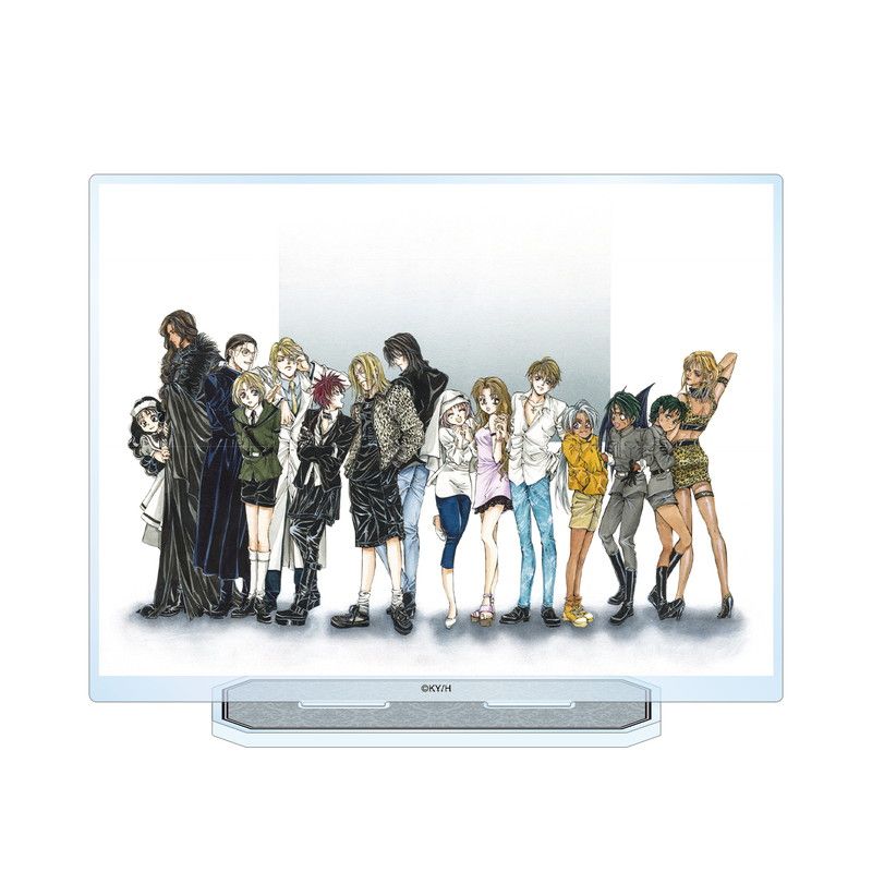 【漫画商店】集合 カラーイラストBIGアクリルスタンド（由貴香織里/天使禁猟区）