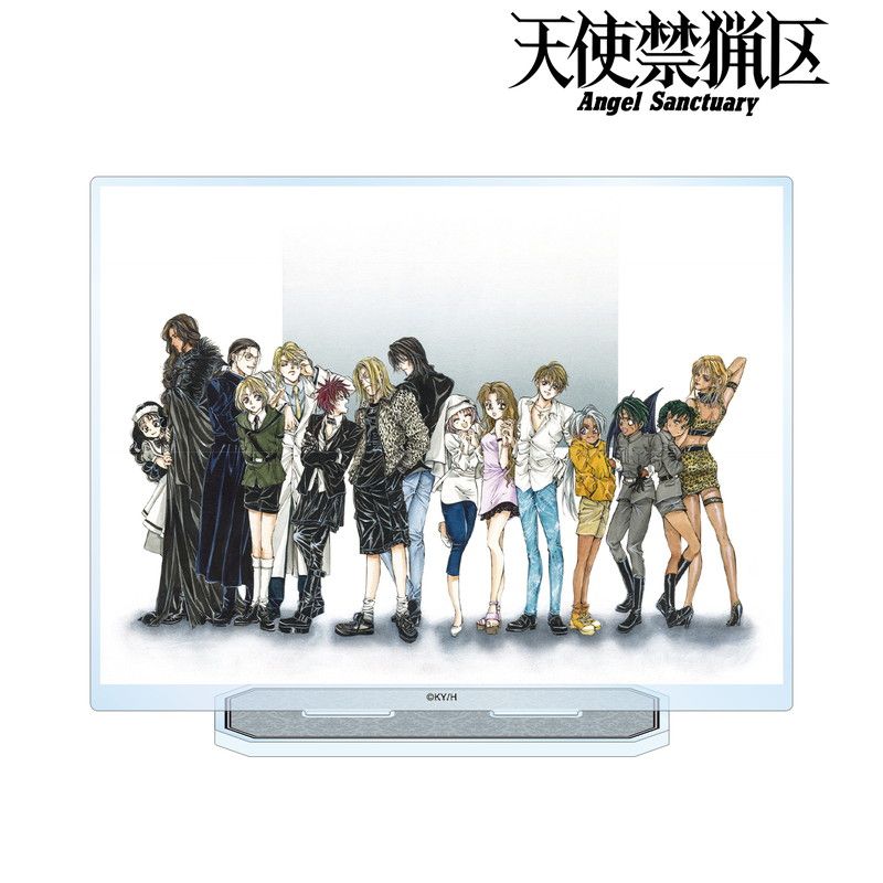 【漫画商店】集合 カラーイラストBIGアクリルスタンド（由貴香織里/天使禁猟区）