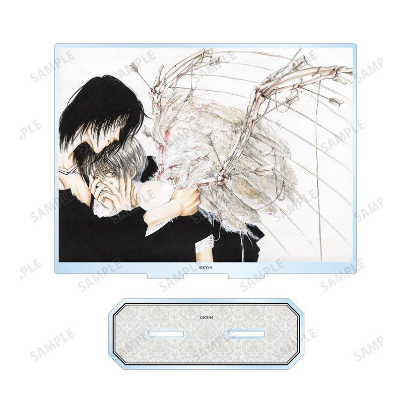 【漫画商店】無道刹那&吉良朔夜 カラーイラストBIGアクリルスタンド（由貴香織里/天使禁猟区）