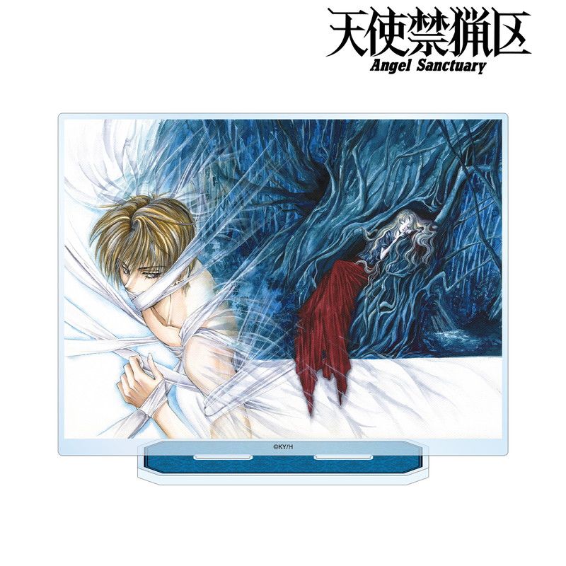 【漫画商店】無道刹那&無道紗羅 カラーイラストBIGアクリルスタンド （由貴香織里/天使禁猟区/ver.B）