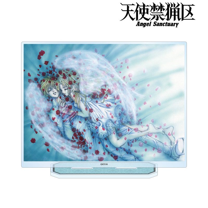 【漫画商店】無道刹那&無道紗羅 カラーイラストBIGアクリルスタンド （由貴香織里/天使禁猟区/ver.A）