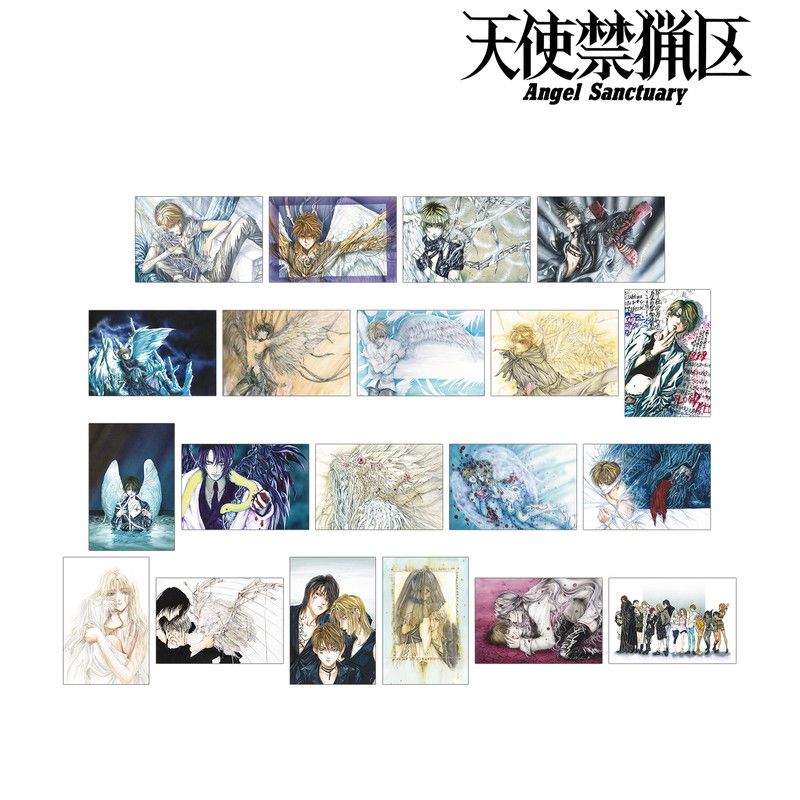 【漫画商店】トレーディングカラーイラストポストカード（由貴香織里/天使禁猟区/BOX）