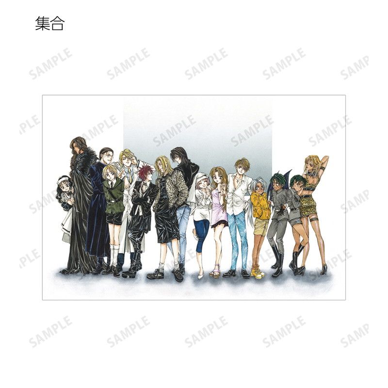 【漫画商店】トレーディングカラーイラストポストカード（由貴香織里/天使禁猟区/BOX）