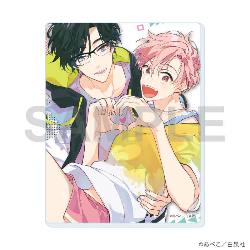 アクリルカード「イケボ配信者は俺狙い!?」02/コンプリートセット(全8種)