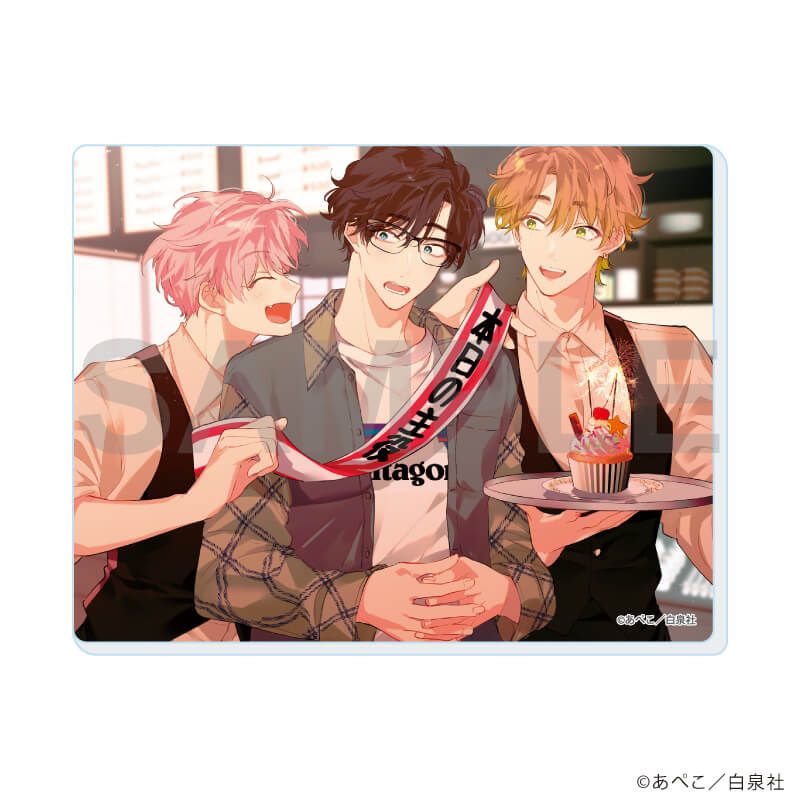 アクリルカード「イケボ配信者は俺狙い!?」02/コンプリートセット(全8種)