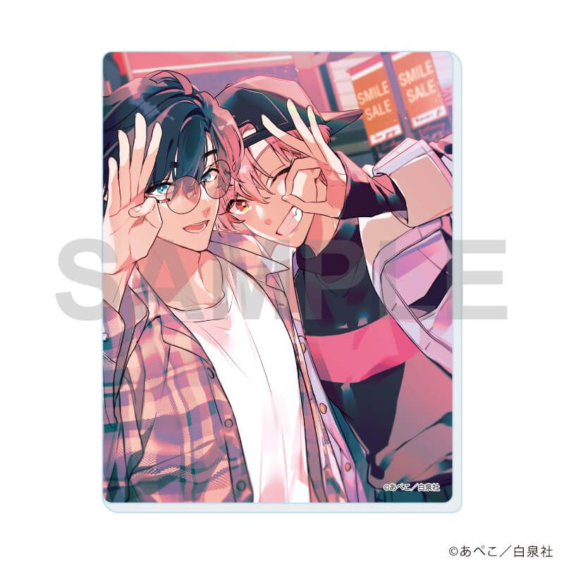 アクリルカード「イケボ配信者は俺狙い!?」02/コンプリートセット(全8種)