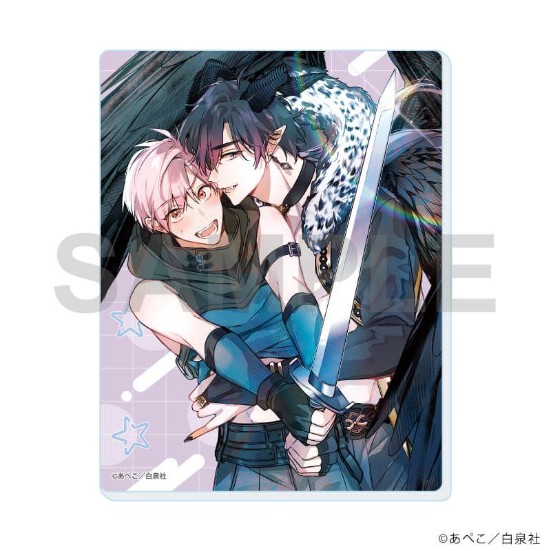 アクリルカード「イケボ配信者は俺狙い!?」02/コンプリートセット(全8種)